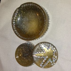 Gold and black 2 pc set